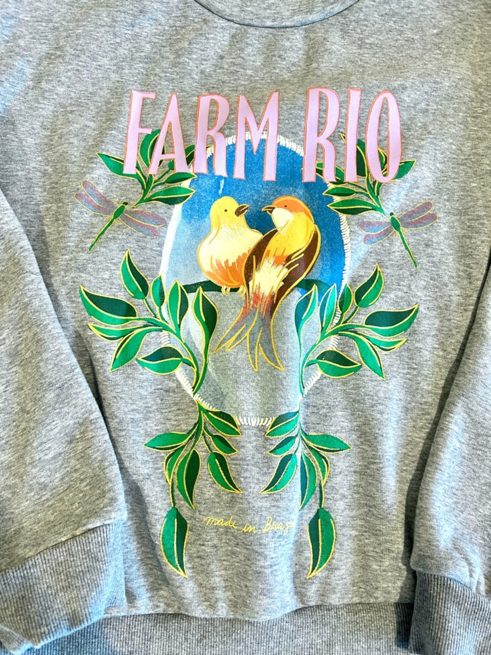 FARM Rio Grey Sweatshirt - Picture 3 of 5